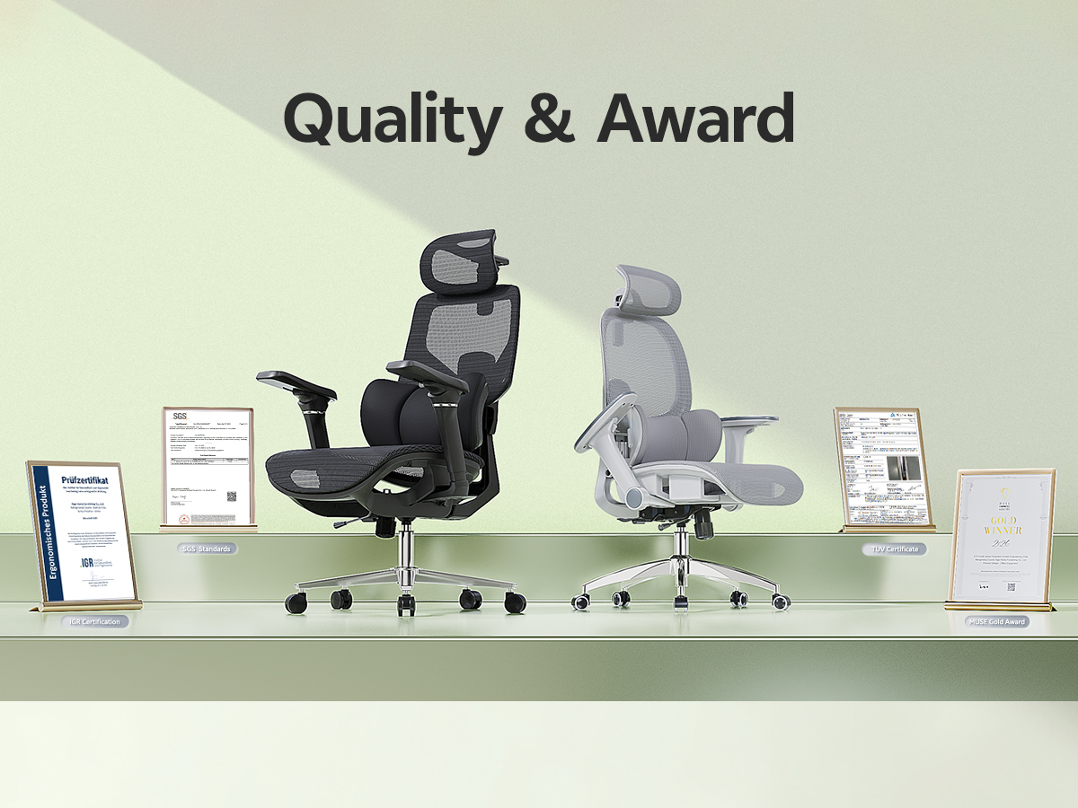 XiGoal Ergonomic Certifications